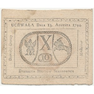 Insurekcja Kościuszkowska, 10 groszy miedziane 1794