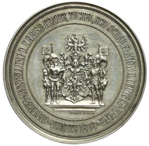 West Prussia, Medal 1893 Chojnice, Tuchola, Człuchów