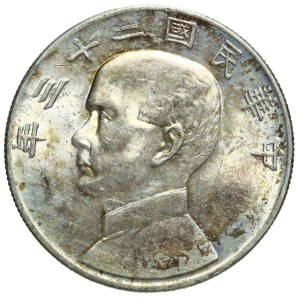 Chiny, Republika, dolar 1934