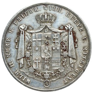 Germany, Hessen-Kassel, 2 thalers - 3 and 1/2 guilders 1840