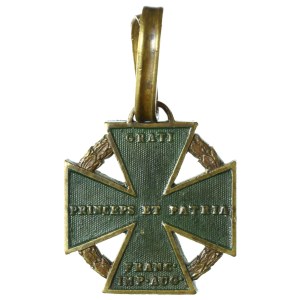 Austria, Krzyż Armii - Krzyż Armatni Franciszek I 1813-1814