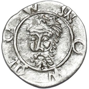 Śląsk, Ks. Wrocławskie, Zygmunt Luksemburczyk, halerz (1419-1437), Wrocław, pierścień