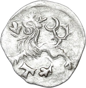 Silesia, Sigismund of Luxembourg, halberd (1419-1437), Wrocław, letter T