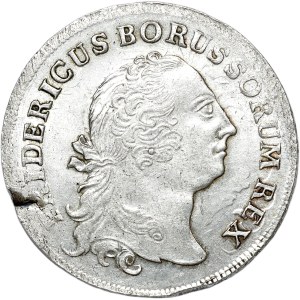 Niemcy, Prusy, Fryderyk II, 1/3 talara 1758, Drezno