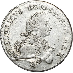 Niemcy, Prusy, Fryderyk II, 1/6 talara 1752 A, Berlin