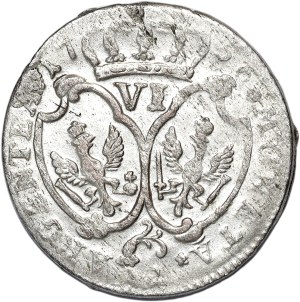 Germany, Prussia, Frederick II, sixpence 1756, Cleve