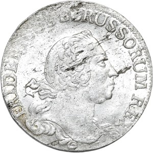 Germany, Prussia, Frederick II, 1/6 thaler 1758