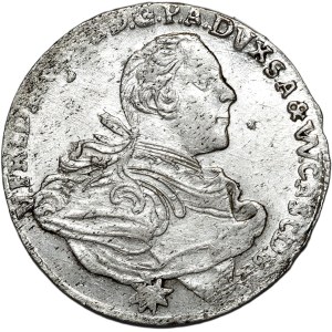 Niemcy, Prusy, Wiktor II Fryderyk, 1/6 talara 1758