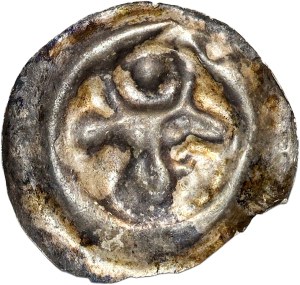 Sviatoslav II (1217-1266), Eastern Pomerania, button brakteat, ox head