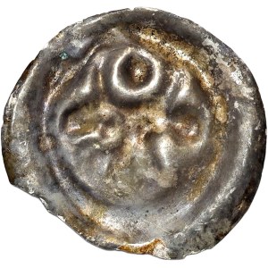 Świątopełk II (1217-1266), Pomorze Wschodnie, brakteat guziczkowy, łeb wołu