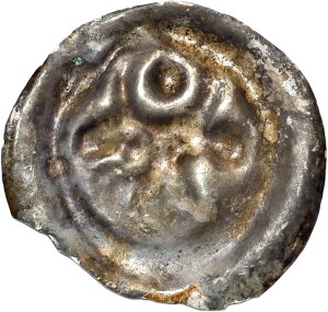Sviatoslav II (1217-1266), Eastern Pomerania, button brakteat, ox head