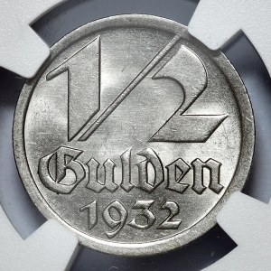 Free City of Danzig, 1/2 guilder 1932