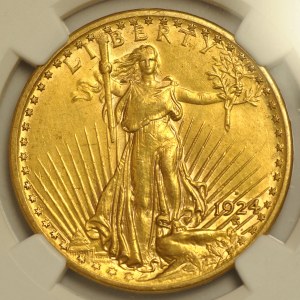 USA, 20 dolarów 1924 D, Denver