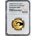 200 złotych 1995, Konkurs Pianistyczny im. Fryderyka Chopina