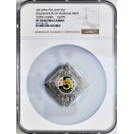 5 złotych 2016, 250. Rocznica Założenia Mennicy Warszawskiej, klipa