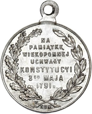 Medal 125 years of the 3rd of May Constitution 1916