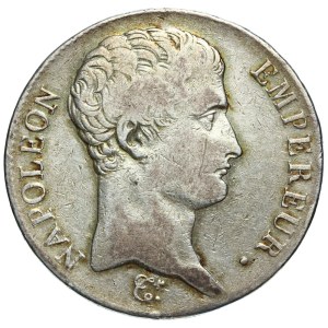 Francja, Napoleon Bonaparte, 5 franków (AN 14) 1805 A, Paryż