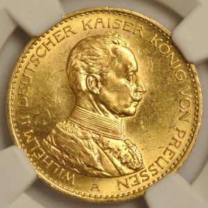 Niemcy, Prusy, Wilhelm II, 20 marek 1913 A, Berlin