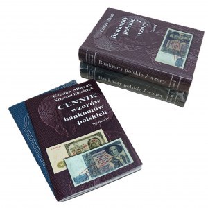 Czeslaw Miłczak, Polish Banknotes and Designs Volume I and II 2023 + price lists