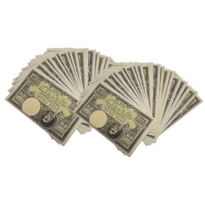 Zestaw, 500 złotych 1919, Tadeusz Kościuszko, 100 sztuk!