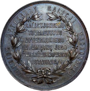 Galicia, Medal for the 25th Anniversary of the Galician Pharmacy Society 1894