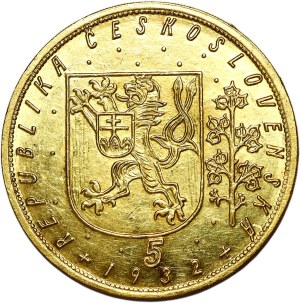 Czechoslovakia, 5 ducats 1932, Kremnica