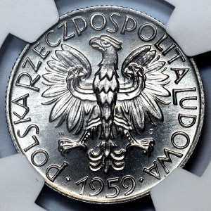 5 złotych 1959, Rybak