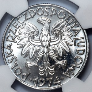 5 złotych 1974, Rybak