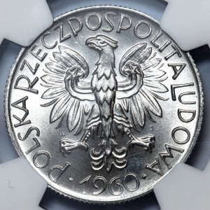 5 złotych 1960, Rybak