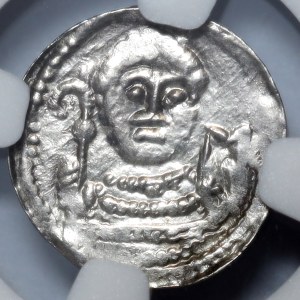 Ladislaus II the Exile (1138-1146), denarius, prince and bishop