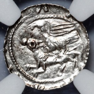 Władysław II Wygnaniec (1138-1146), denar, orzeł i zając