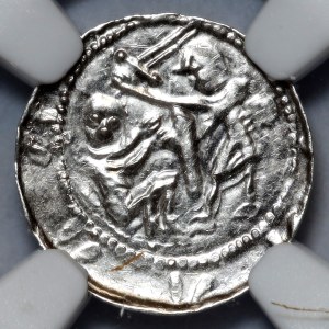 Ladislaus II the Exile (1138-1146), denarius, eagle and hare