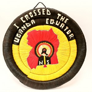 Hand-Walled Braided Souvenir for Crossing the Equator in Uganda