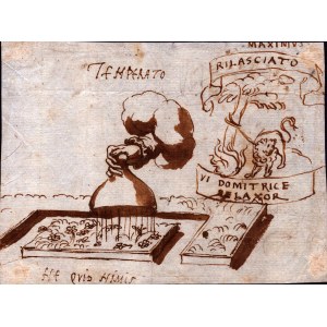 Sketches for personal mottos , anonymous 17th century artist
