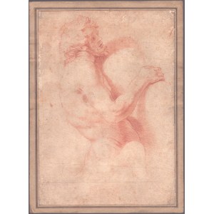 Study for a satyr, Emilian artist of the 18th century