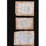 Group of five loose sheets with a mythological theme