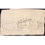 Série de huit croquis aux sujets variés, Fin du 19e siècle Artiste