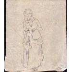 Série de huit croquis aux sujets variés, Fin du 19e siècle Artiste