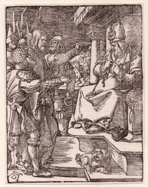 Albrecht Durer (1471 - 1528), Jesus before Caiaphas