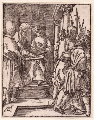 Albrecht Durer (1471 - 1528), Pilate washes his hands