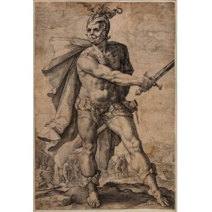 Hendrik Goltzius (1558 - 1617), Gaius Mucius Scaevola
