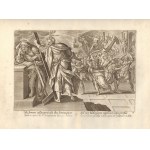 Hendrik Goltzius (1558 - 1617), The Martyrdom of Saint Simon and Saint Jude Thaddeus, after Martin de Vos