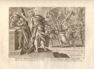 Hendrik Goltzius (1558 - 1617), The Martyrdom of Saint Simon and Saint Jude Thaddeus, after Martin de Vos