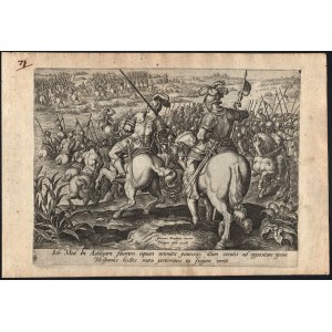 Giovanni Stradano (d'après) (1523 - 1605), Bataille de la rivière Adda