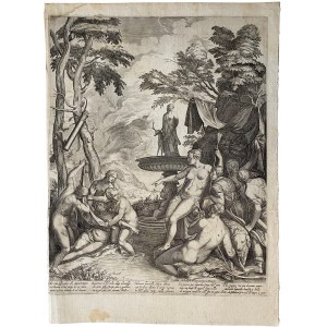 Matthias Greuter (ca. 1564 - 1638), Diana and Callisto, after Titian