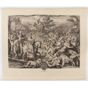 Francesco Villamena (1566 - 1626), Bitka pri Las Navas de Tolosa, podľa Antonia Tempestu