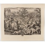 Francesco Villamena (1566 - 1626), Battle of Las Navas de Tolosa, after Antonio Tempesta