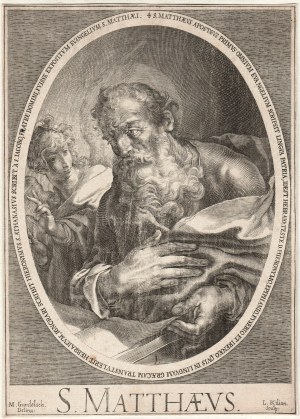 Lucas Kilian (Augsburg 1579 - 1637), St Mathew