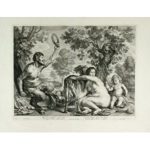 Schelte Adamsz. Bolswert (c. 1586 - 1659), The Goat Amalthea with the Infant Jupiter, after Jacob Jordaens