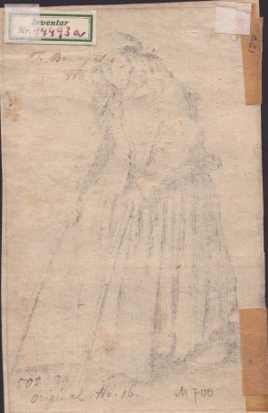 Jacques Callot (1592 - 1635), The female beggar with the sticks